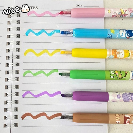 Fancy Animal Theme Pen Highlighter (XP-302)