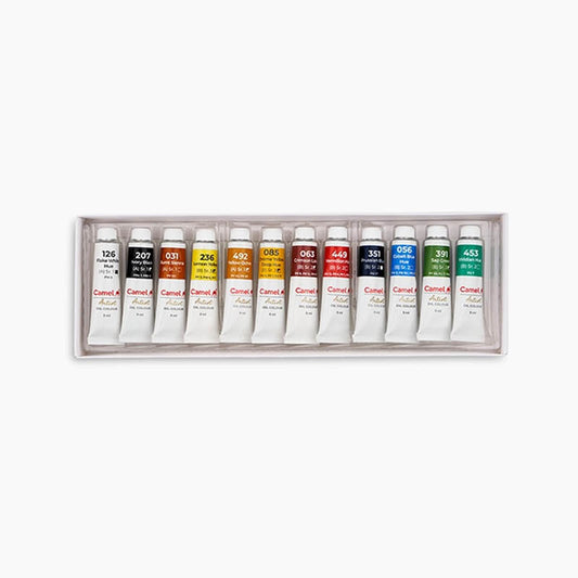 Camel Artist Oil Colour Set of 12x9ml