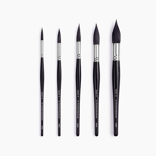 Camel Artist Mop Brush Set of 5