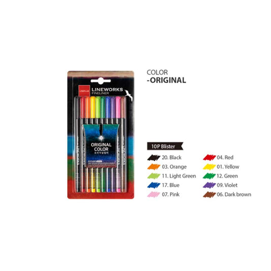 Lineplus Lineworks Fineliner Basic Set