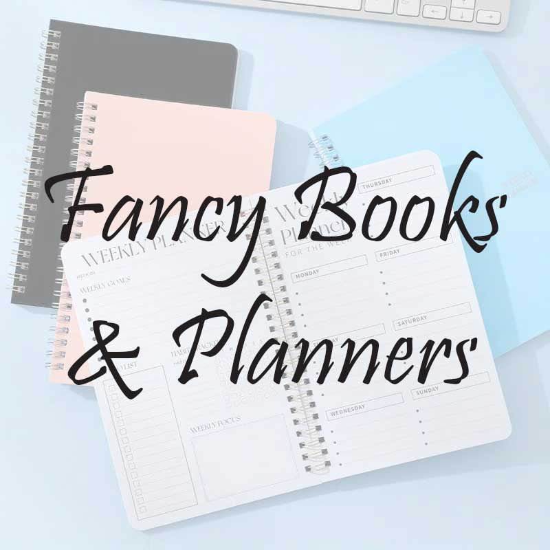 Fancy Planners & Books