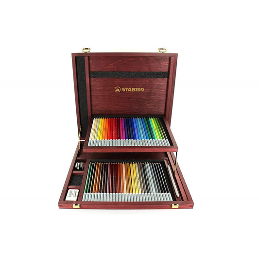Stabilo | Carbothello Pastel Pencil Set | Pack Of 60 Assorted Colours - penpencilink