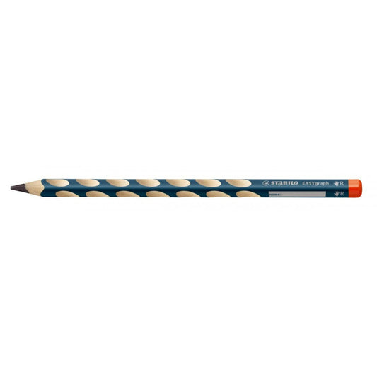 Stabilo Triangular Easy Graph Writing Pencil Set, Ergonomic Grip Moulds, Left Handed - Pack Of 6 - penpencilink