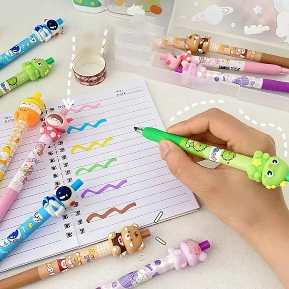 Fancy Animal Theme Pen Highlighter (XP-302)