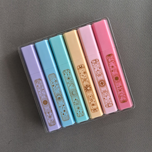 Chosch Pastel Glitter Highlighter Set of 6 (CS-H898)