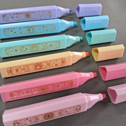 Chosch Pastel Glitter Highlighter Set of 6 (CS-H898)