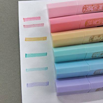 Chosch Pastel Glitter Highlighter Set of 6 (CS-H898)