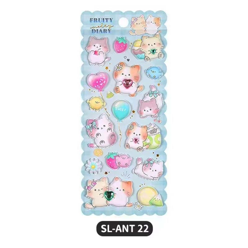 3D Kawaii Puffy Sticker SL-ANT