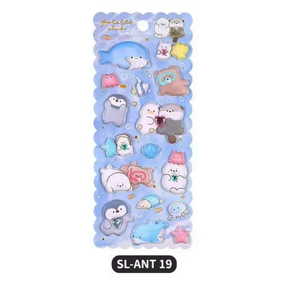 3D Kawaii Puffy Sticker SL-ANT