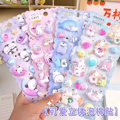 3D Kawaii Puffy Sticker SL-ANT