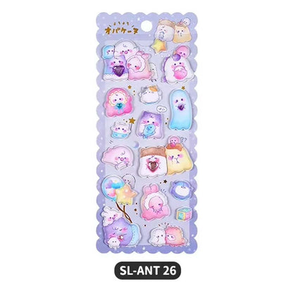 3D Kawaii Puffy Sticker SL-ANT