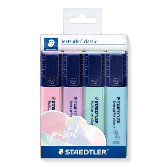 Staedtler Textsurfer Pastel Highlighter Set of 4