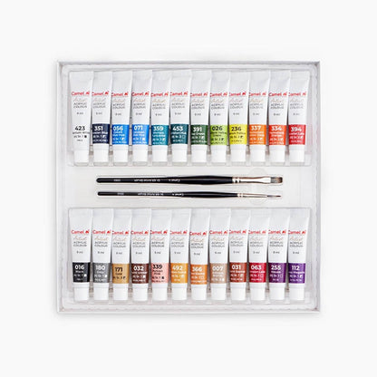 Camel Artist Acrylic Colour Set of 24x9ml
