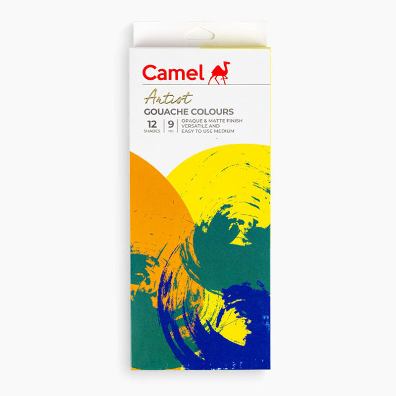 Camel Artist Gouache Colour Set of 12 x 9ml
