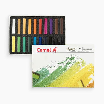 Camel Artist Soft Pastels Set of 20