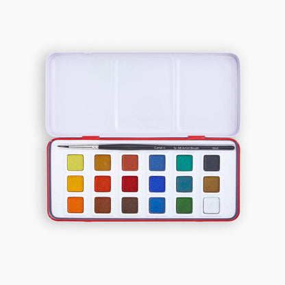 Camel Artist Watercolour Cakes Set of 18