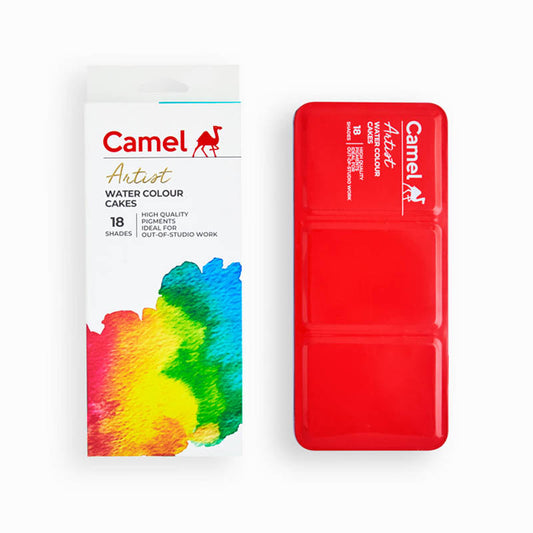 Camel Artist Watercolour Cakes Set of 18
