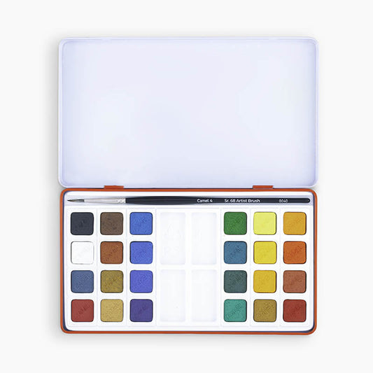 Camel Artist Watercolour Cakes Set of 24