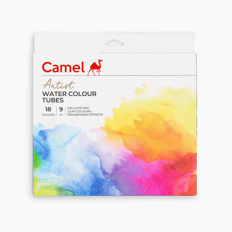 Camel Artist Watercolour Tubes Set of 18x9ml