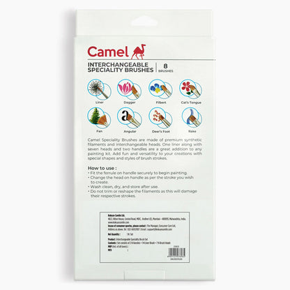 Camel Interchangeable Speciality Brush