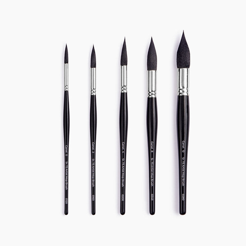 Camel Artist Mop Brush Set of 5