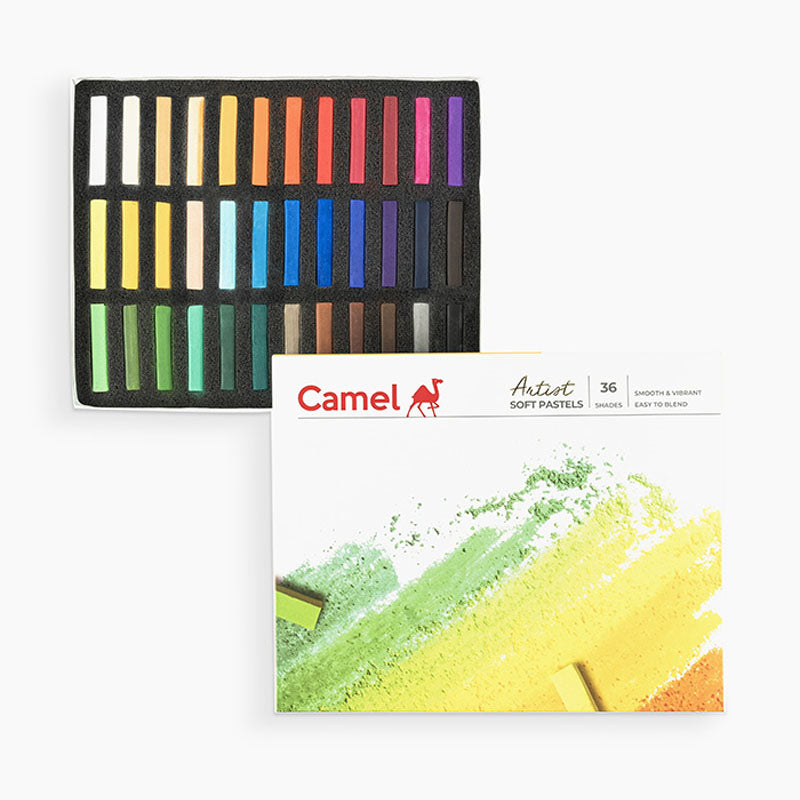 Camel Artist Soft Pastels Set of 36