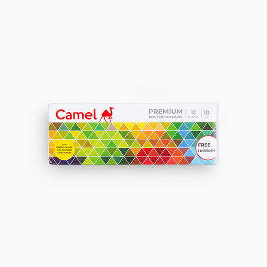 Camel Premium Poster Colour Set of 12x10ml