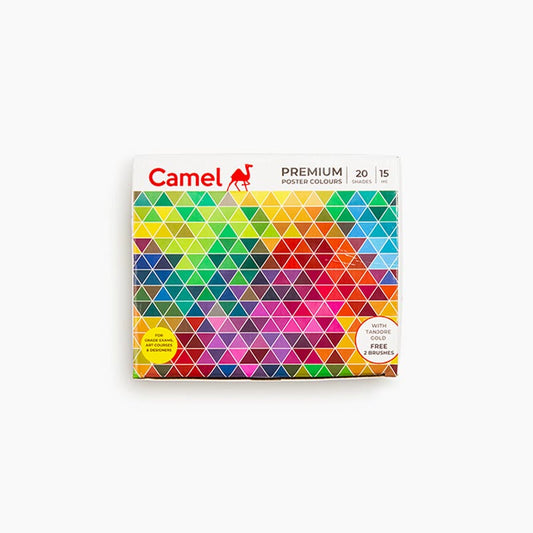 Camel Premium Poster Colour Set of 20x15ml