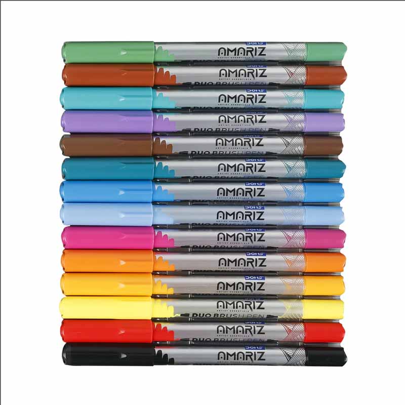 Doms Amariz Duo Brush Pen 14 Shades