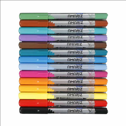 Doms Amariz Duo Brush Pen 14 Shades