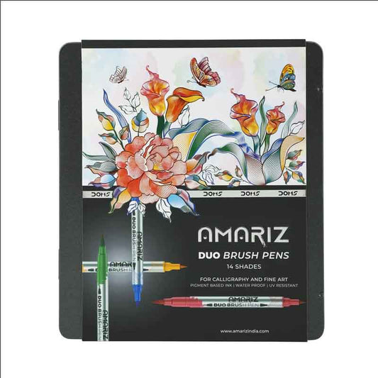 Doms Amariz Duo Brush Pen 14 Shades