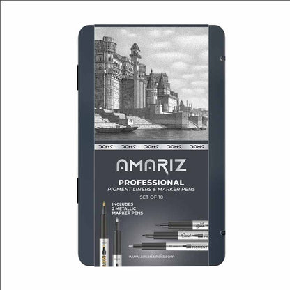 Doms Amariz Pigment Liner Set of 10