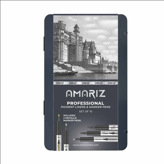 Doms Amariz Pigment Liner Set of 10