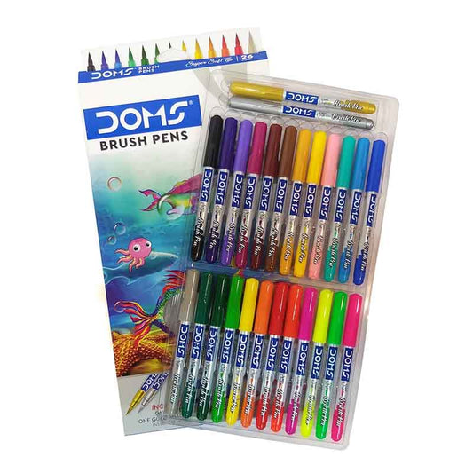 Doms Brush Pen 26 Shades