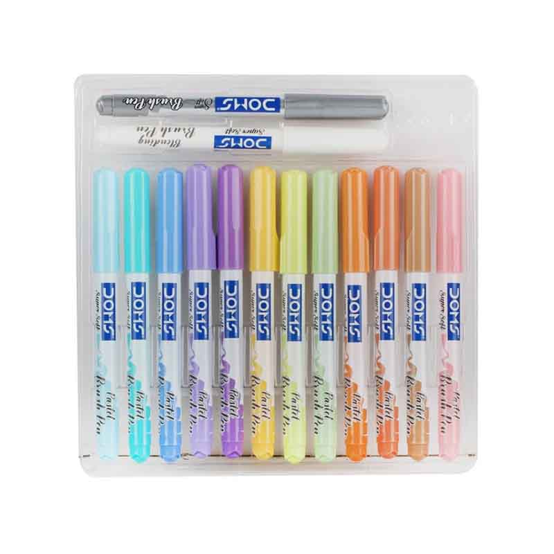 Doms Pastel Brush Pen 14 Shades
