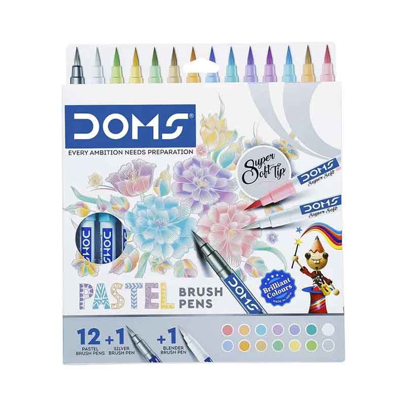 Doms Pastel Brush Pen 14 Shades