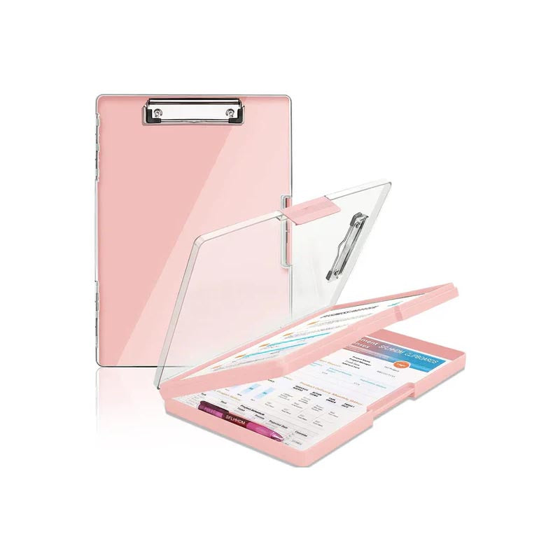 Dual Storage Box Clip Board