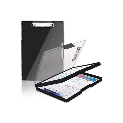 Dual Storage Box Clip Board