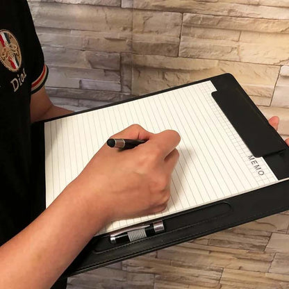 Exceutive Magnetic Clip Board With Pen Holder