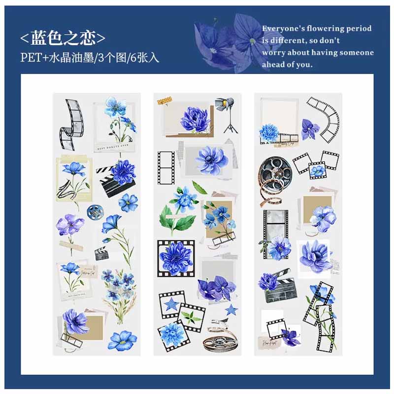 Journal Blooming Flowers Series Sticker MHD-HKJJ