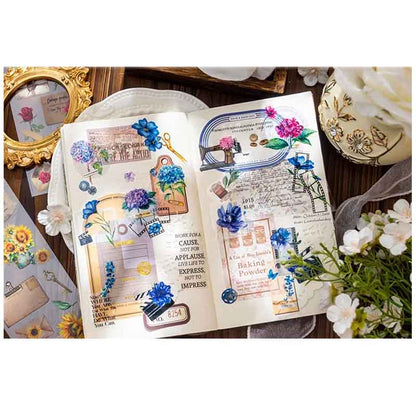 Journal Blooming Flowers Series Sticker MHD-HKJJ