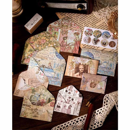 Journal Retro Mini Envelope Set MMK10G