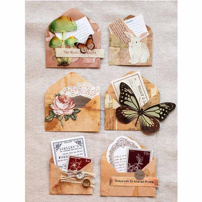 Journal Retro Mini Envelope Set MMK10G