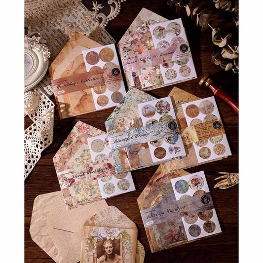 Journal Retro Mini Envelope Set MMK10G