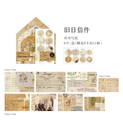 Journal Retro Mini Envelope Set MMK10G