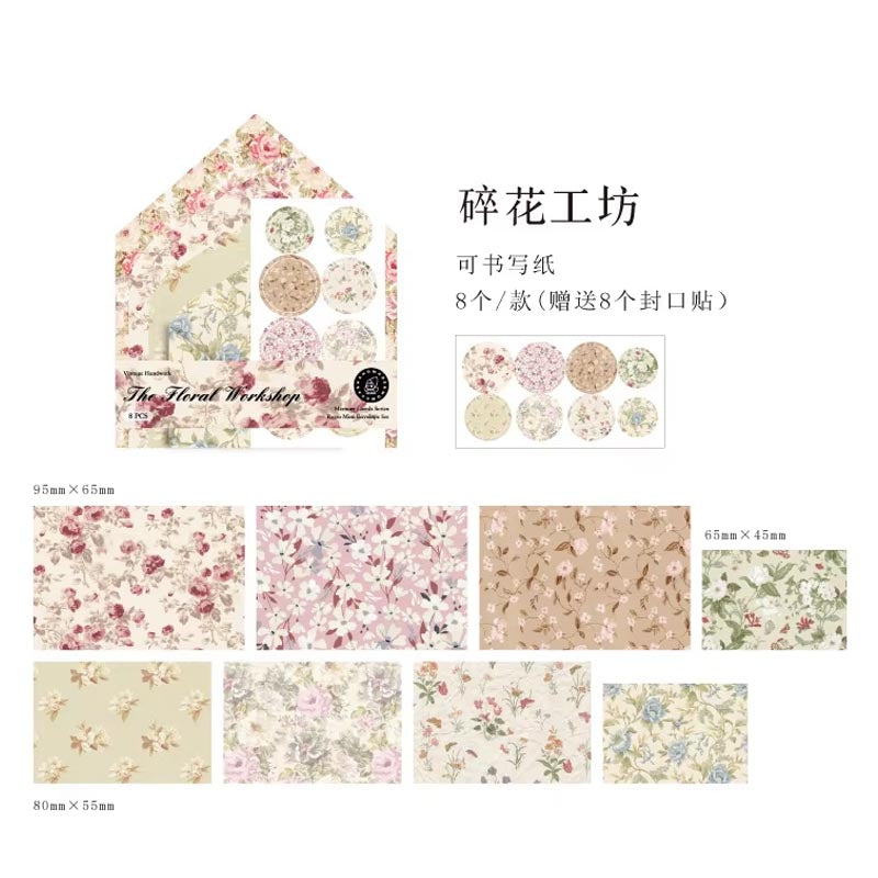 Journal Retro Mini Envelope Set MMK10G