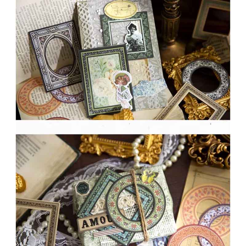 Journal Vintage Hollow Retro Frame MG024