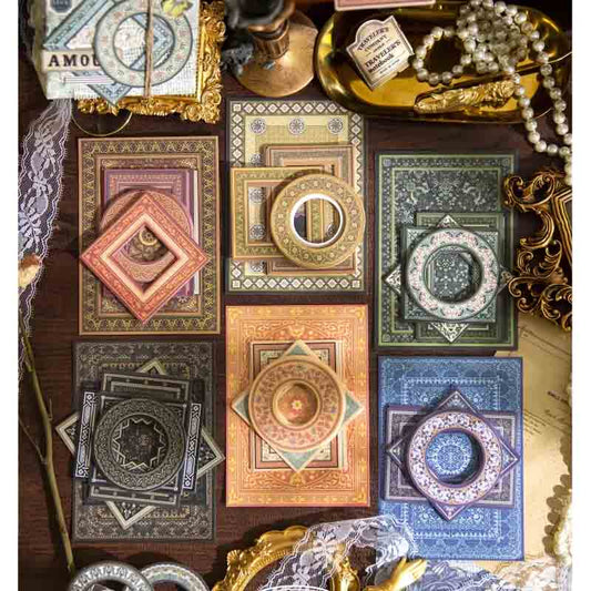 Journal Vintage Hollow Retro Frame MG024