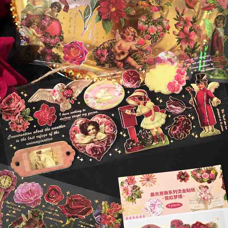 Kawaii-Q Morning Series Bronzing Sticker KQ-527