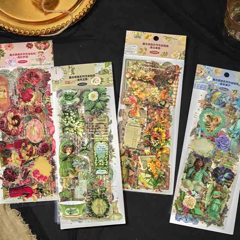 Kawaii-Q Morning Series Bronzing Sticker KQ-527